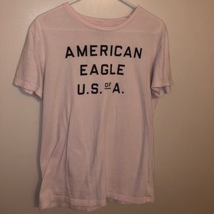American Eagle Outfitters Pink T-shirt